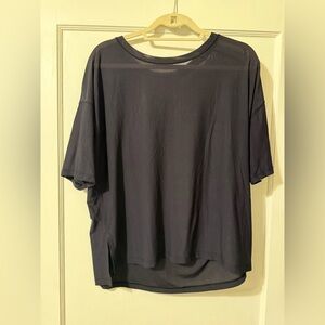 lululemon athletica Charcoal Short Sleeve Tee